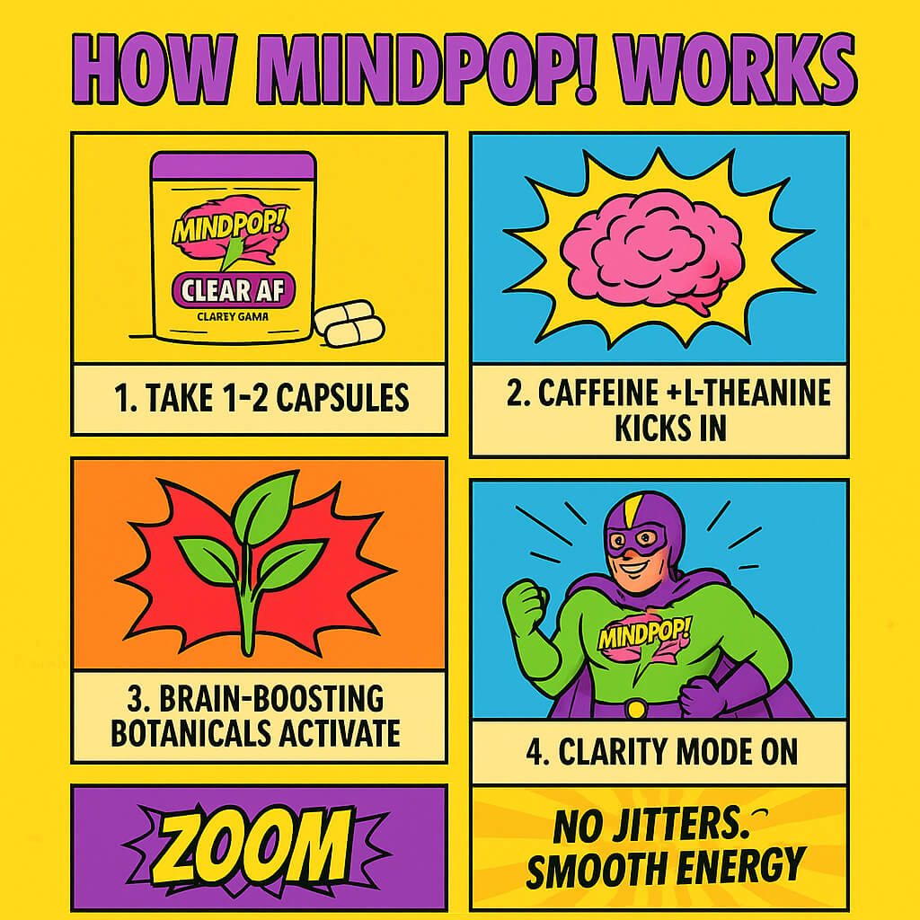 MindPop! Clear AF – For creators, thinkers & doers. Stay focused. Stay calm. Stay Clear AF.