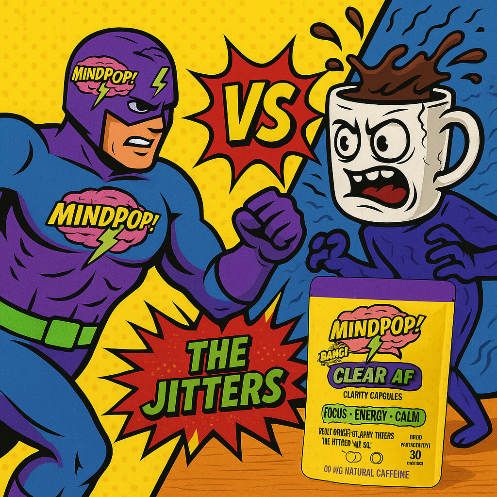 MindPop! Clear AF – For creators, thinkers & doers. Stay focused. Stay calm. Stay Clear AF.